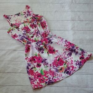 Express Multicolor Floral Dress